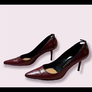 Richard Tyler leather heels